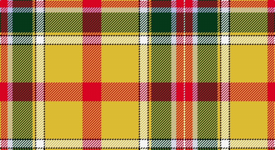 R/12 LB8 DG32 LY4 K2 W12 K2 LY60 R30 LY60 K2 W12 K2 LY4 DG32 LB8 R12 W/2 tartan