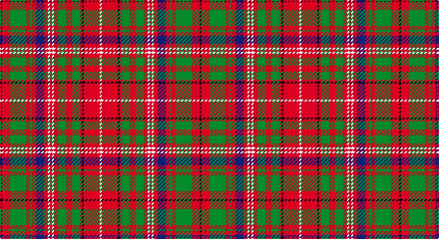 K/2 R8 G16 R4 G2 R4 DB8 R4 W2 R2 W2 R4 G8 R6 G8 R2 K2 R16 W/2 tartan