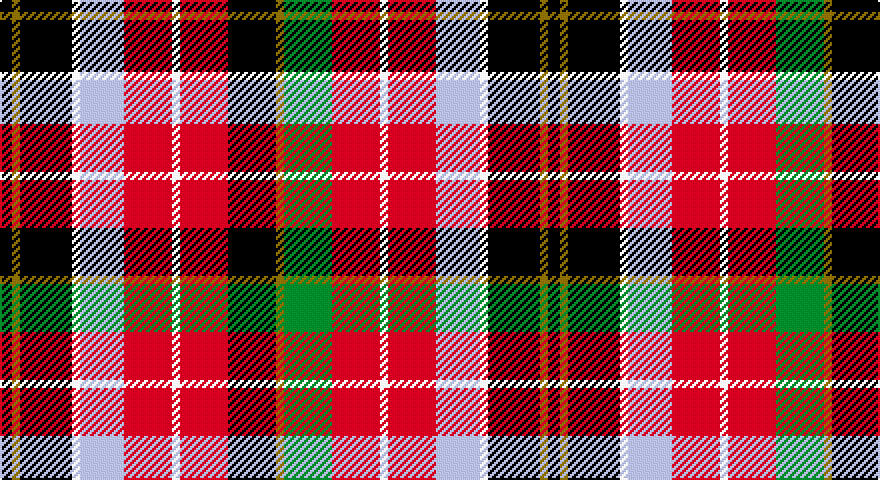 K/6 Y4 K26 W4 LB22 R24 W4 R24 K24 Y4 G24 R24 W4 R24 LB22 W4 K26 Y4 K/6 tartan