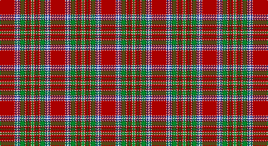 R/24 W1 DB2 LB1 W1 LB1 DB2 W1 K1 G6 K1 W1 R2 DR2 G1 DR2 R2 W1 G/3 tartan