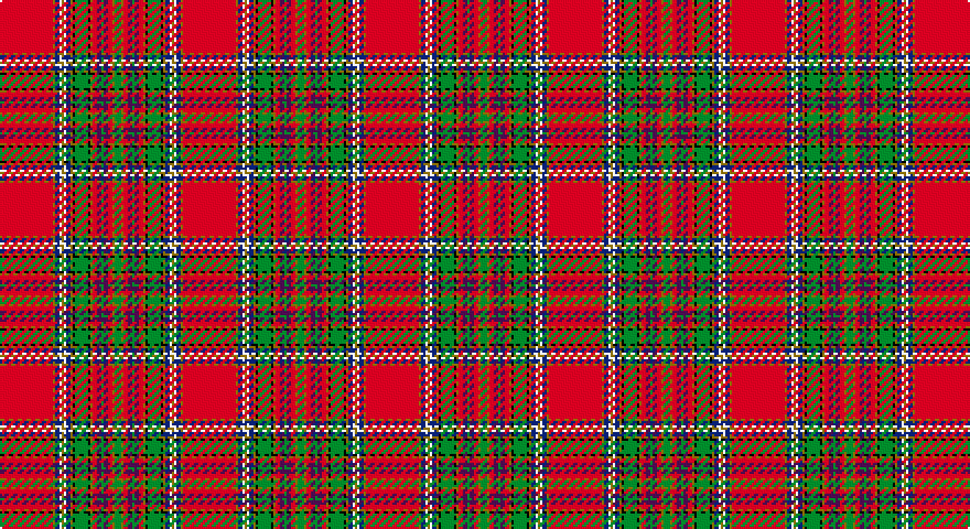 R/24 Y1 DB2 W1 Y1 W1 DB2 Y1 K1 G6 K1 Y1 R2 DP2 G1 DP2 R2 Y1 G/3 tartan