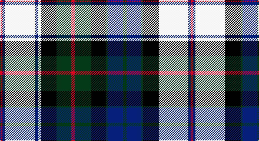 R/4 DB4 W52 DB5 W5 K26 DG25 R6 DG28 K25 DG3 DB26 DG6 DB25 DG3 K27 W50 DB4 R/4 tartan