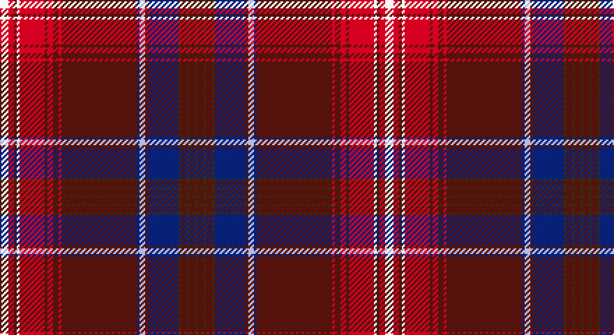 W/6 R4 DR2 W2 R18 DR2 R4 DR4 R2 DR54 DB2 LB4 DR2 DB22 DY2 DR4 DY2 DR4 DY/2 tartan