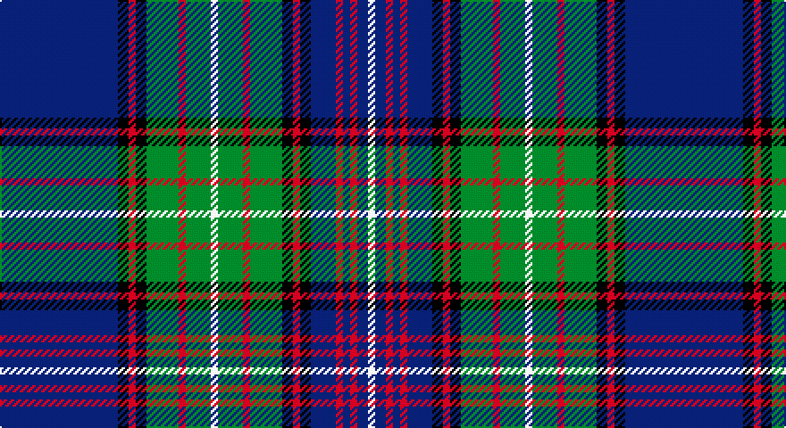 DB/66 K6 R4 K6 G18 R4 G14 W4 G14 R4 G18 K6 R4 K6 DB14 R4 DB4 R4 DB6 W/4 tartan