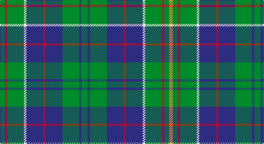 G/8 R4 G28 W4 DB28 R4 DB28 G28 DB4 G10 DB4 G28 DB28 R4 DB28 W4 G28 R4 G8 LO/6 tartan