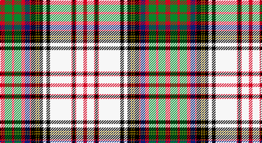 R/8 G12 R4 G12 R6 DB8 R2 K8 Y2 K2 Y2 K6 W6 K6 W36 R2 K4 R2 W12 R/6 tartan