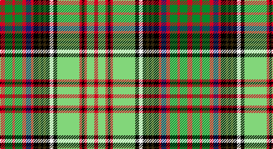 R/8 G12 R4 G12 R6 DB8 R4 K8 DY4 K4 DY4 K6 W6 K6 LG36 R4 K4 R4 LG12 R/6 tartan