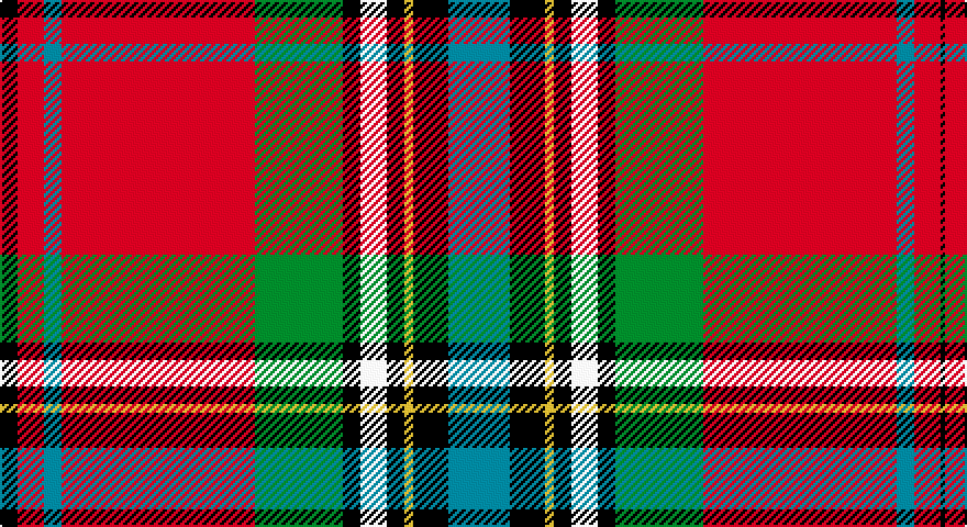 K/8 R12 T8 R88 G40 K8 W12 K8 LY4 K16 T28 K16 LY4 K8 W12 K8 G40 R88 T8 R12 K/2 tartan