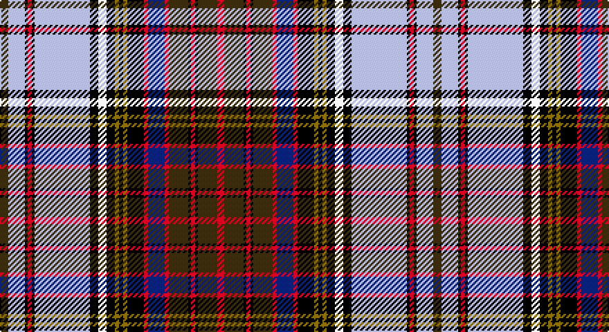 DY/6 LB12 K2 R3 K2 LB40 K6 W6 K6 Y3 K3 Y3 K12 R3 DB12 R3 DY14 K2 R3 K2 DY14 R/5 tartan