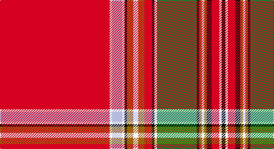 R/176 W4 LB16 W4 K4 Y4 O6 W8 O6 Y4 R12 K4 W4 G64 K4 Y4 W4 Y4 K8 R12 W4 K/6 tartan