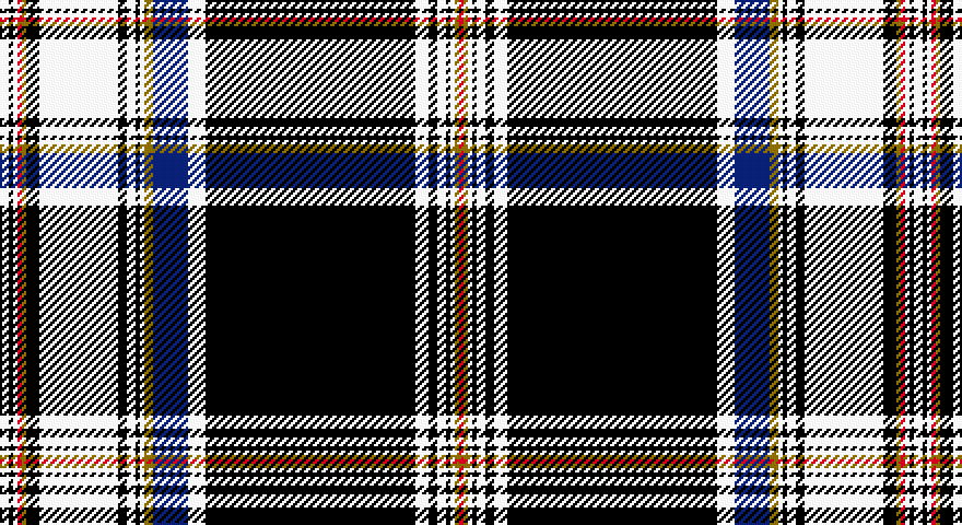 W/4 K2 W2 R2 Y2 K6 W36 K4 W4 K2 W2 Y4 DB16 W8 K96 W6 K4 W4 K2 W2 Y2 R/2 tartan