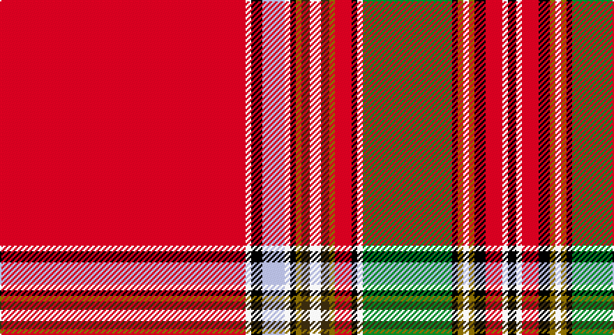 R/176 W4 K8 LB16 W4 K4 Y4 DY6 W8 DY6 Y4 R12 K4 W4 G64 K4 Y4 W4 Y4 K8 R12 W4 K/6 tartan