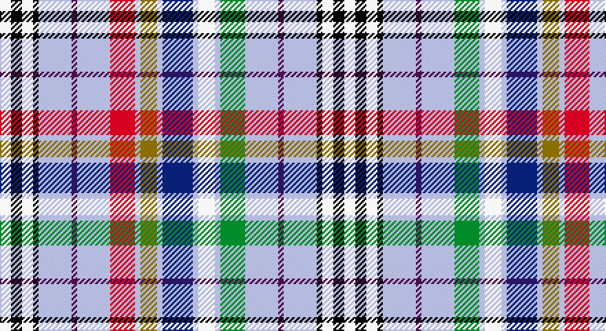 W/8 K8 W8 K4 LB24 DP4 LB24 R18 LB4 Y12 LB4 DB22 LB4 W12 LB4 G18 LB24 DP4 LB24 K4 W8 K8 W/8 tartan