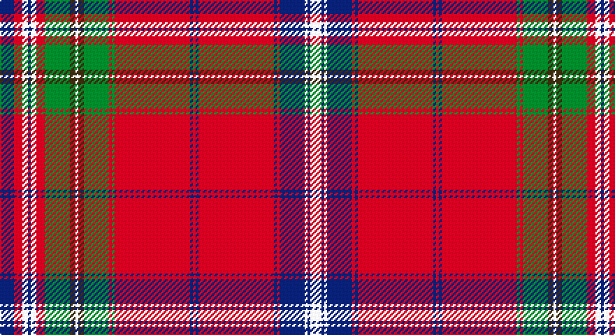 DB/10 R6 W4 DB2 W4 R6 G18 DY4 W2 DY4 G18 R2 G2 R54 DB2 R2 DB2 R54 DB2 R2 DB18 W2 DB2 W/8 tartan