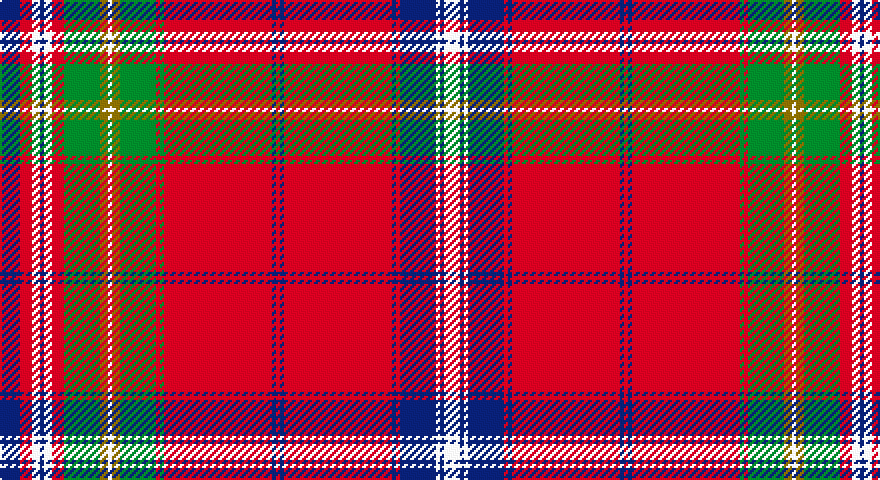 DB/10 R6 W4 DB2 W4 R6 G18 Y4 W2 Y4 G18 R2 G2 R54 DB2 R2 DB2 R54 DB2 R2 DB18 W2 DB2 W/8 tartan
