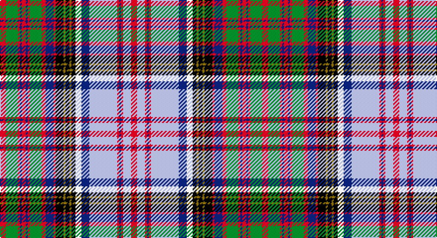 R/6 G12 R2 DB2 R4 DB2 R2 G12 R4 DB8 R2 K8 Y2 K4 Y2 K4 W6 DB8 LB28 R2 DB2 R2 LB8 R/6 tartan