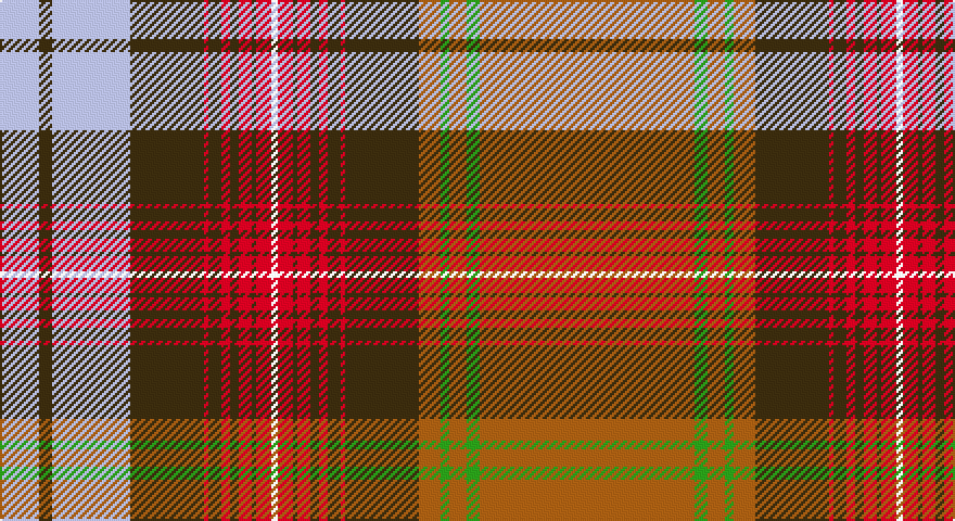 O/99 G6 O8 G4 O10 DY34 R2 DY6 R4 DY4 R6 DY2 R7 W3 R7 DY2 R6 DY4 R4 DY6 R2 DY34 LB36 DY6 LB/18 tartan