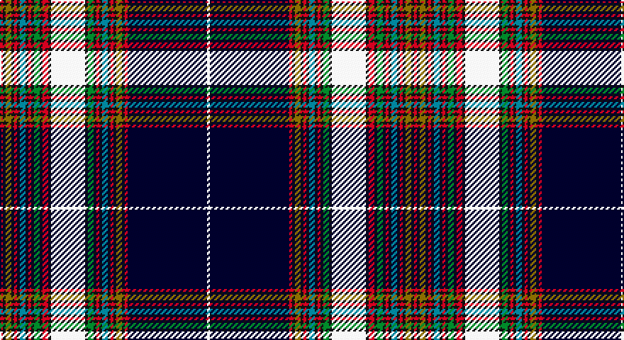 R/2 Ki2 Y4 Ki2 R2 Ki2 T4 Ki2 R2 Ki2 G4 Ki2 R4 Ki2 W24 Ki2 G4 Ki2 R2 Ki2 T4 Ki2 R2 Ki2 Y4 Ki2 R2 K56 W/2 tartan