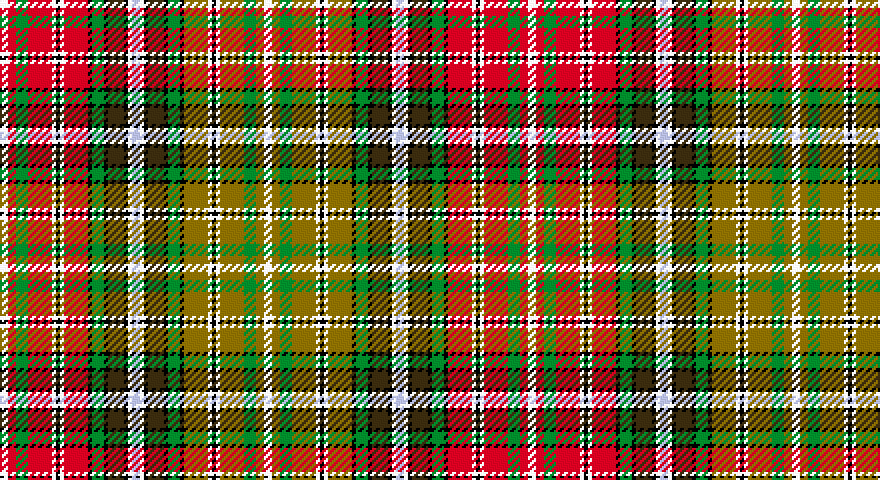 W/4 R4 G6 R12 W2 K2 W2 R12 K2 G6 K2 DY8 K2 W2 LB4 W2 K2 DY8 K2 G6 K2 Y12 W2 K2 W2 Y12 G6 Y4 W/4 tartan