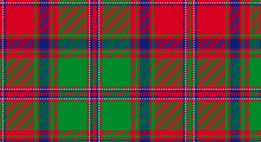 R/4 LB2 DB4 R48 G4 R4 DB16 R4 G4 R8 G48 R4 LB2 DB4 R6 DB4 LB2 R4 G48 R8 G4 R4 DB16 R4 G4 R48 DB4 LB2 R4 G/4 tartan