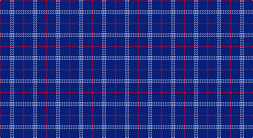 R/2 DB16 LB2 DB/2 tartan