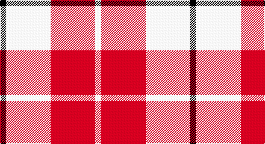 K/10 W74 R74 W/10 tartan