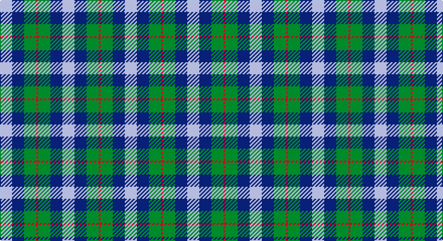 LB/12 DB12 G12 R/2 tartan