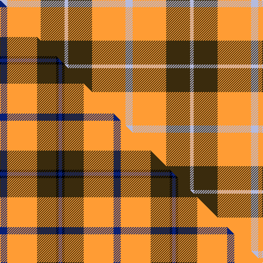 this sett (top) woven against the master sett (bottom)