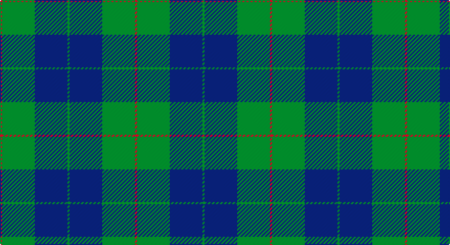 R/2 G32 DB32 G/2 tartan