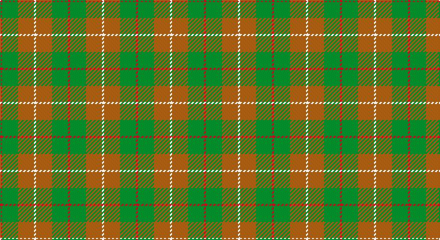 R/2 G16 O16 W/2 tartan