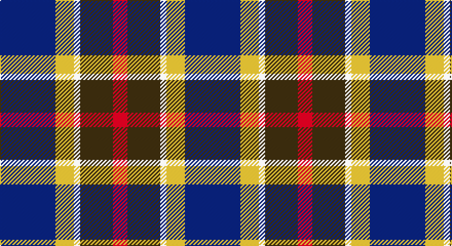 DB/54 LY18 W6 DY32 R/14 tartan