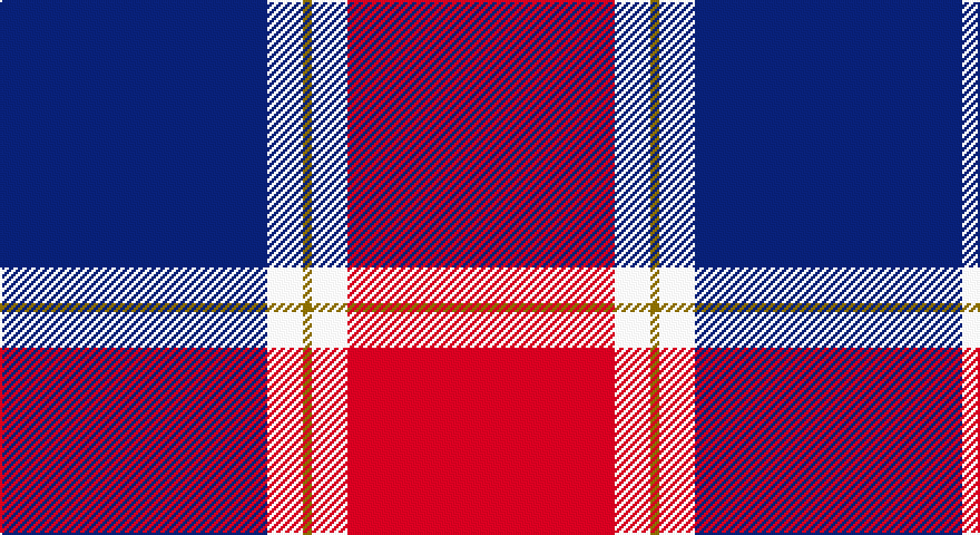 DB/120 W16 Y4 W16 R/120 tartan