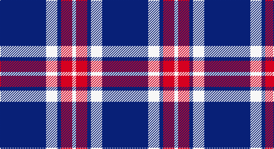 DB/74 W18 DB6 R18 W/6 tartan