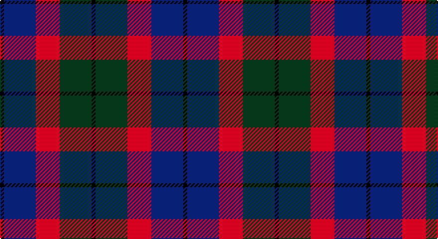 K/4 DB32 R24 DG32 K/4 tartan