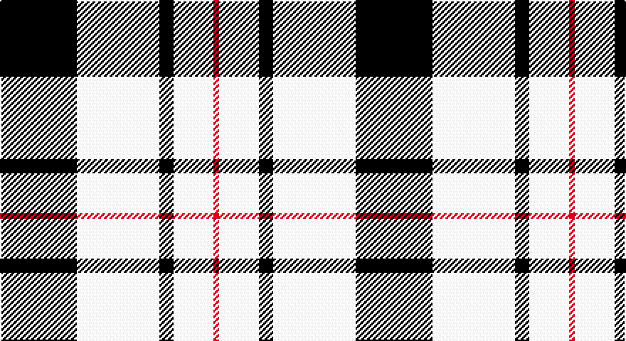 K/54 W58 K10 W28 R/4 tartan