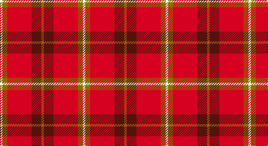 W/4 Y8 R40 DR16 O/4 tartan