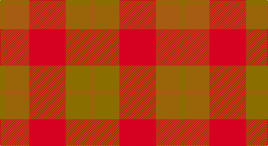 Y/8 O40 R60 Y40 O/8 tartan