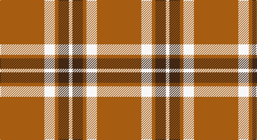 O/76 W18 O6 DO18 W/6 tartan