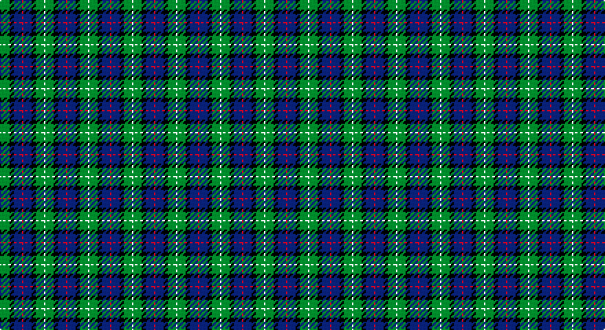 W/1 G6 K3 DB6 R/1 tartan
