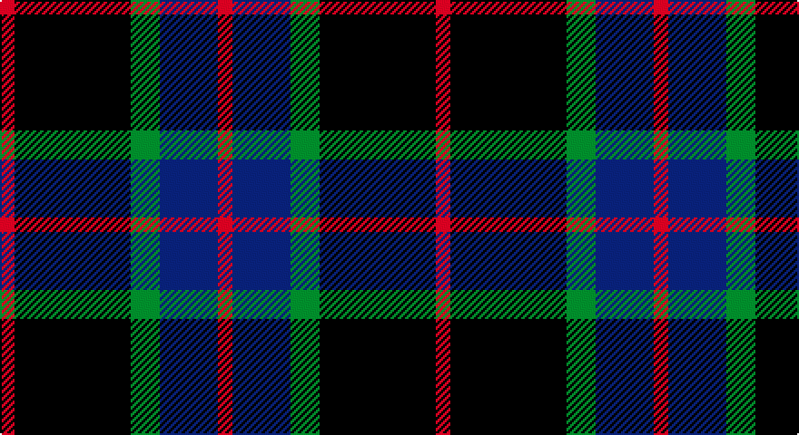 R/8 K64 G16 DB32 R/8 tartan