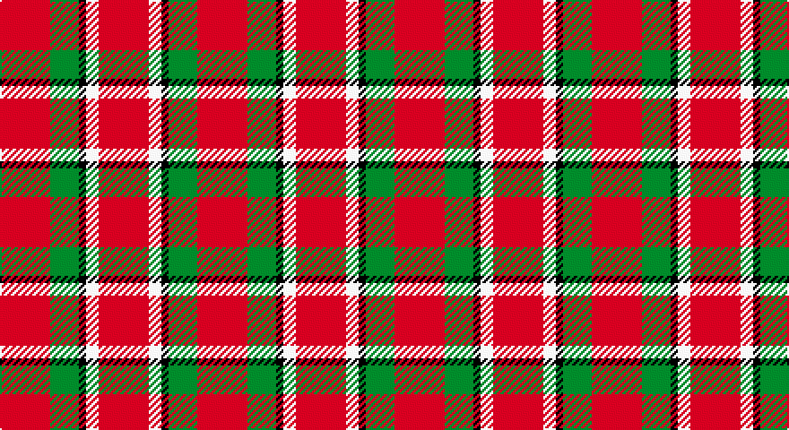 R/28 G16 K4 W7 R/28 tartan