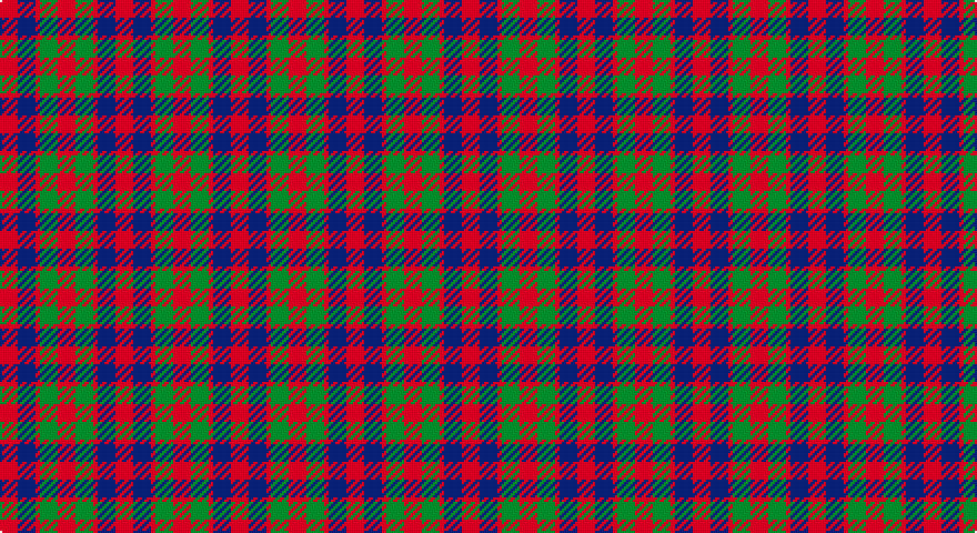 R/8 DB8 R2 G8 R/8 tartan