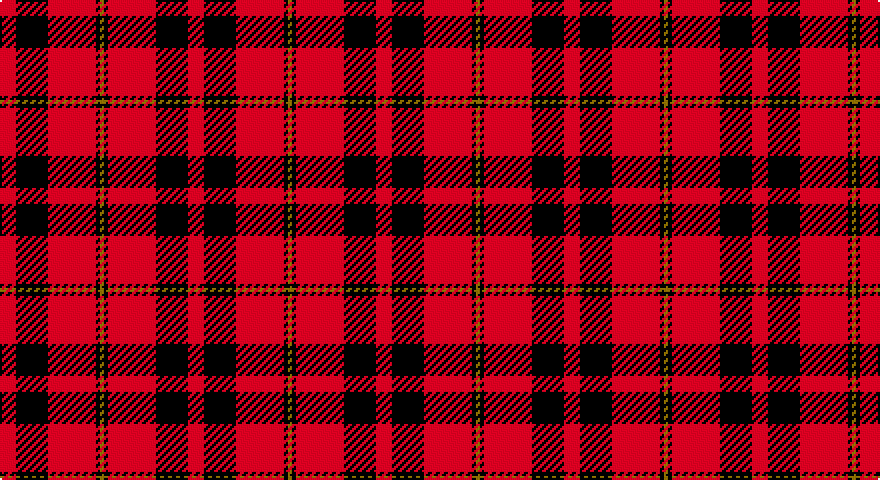 R/8 K16 R24 K2 Y/2 tartan