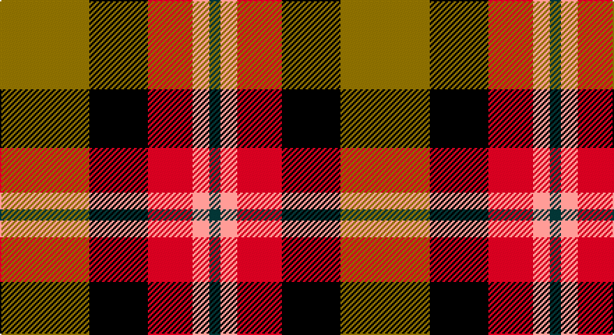 Y/64 K42 R32 LR12 DT/8 tartan