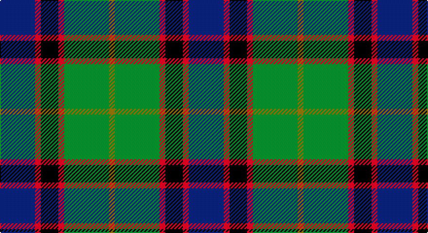 DB/36 R6 K18 R6 G46 Y/6 tartan