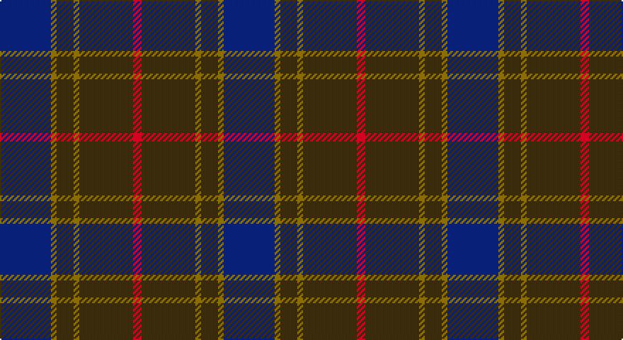 DB/36 Y4 DY12 Y4 DY38 R/6 tartan