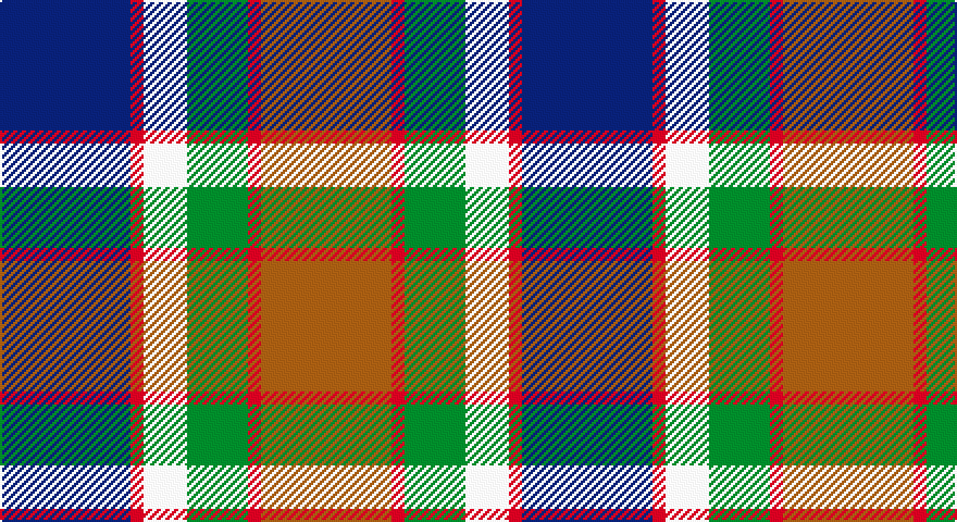 DB/60 R6 W20 G28 R6 O/60 tartan