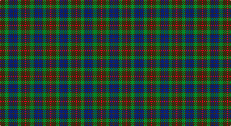 R/2 DY8 G6 DY2 DB6 DY/2 tartan