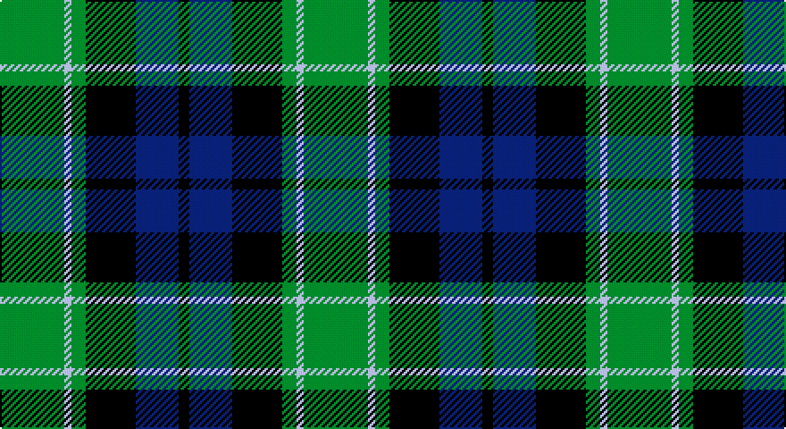 G/36 LB4 G8 K28 DB24 K/6 tartan