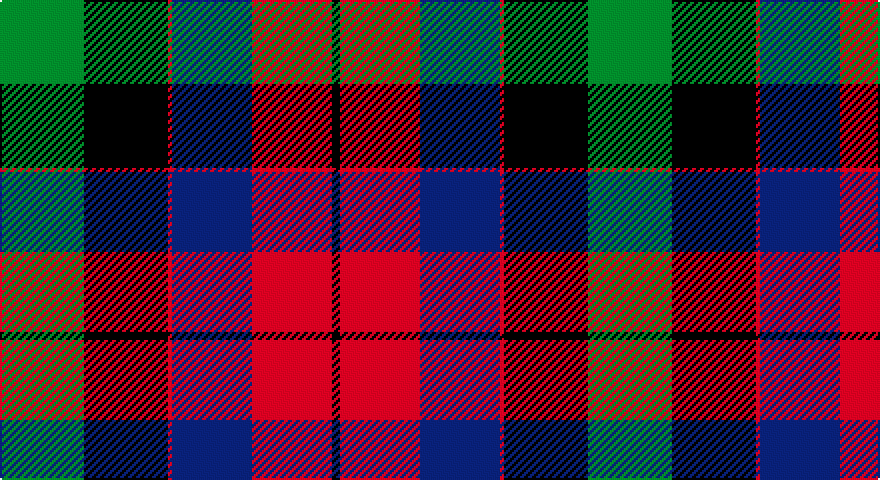 G/42 K42 R2 DB40 R40 K/4 tartan